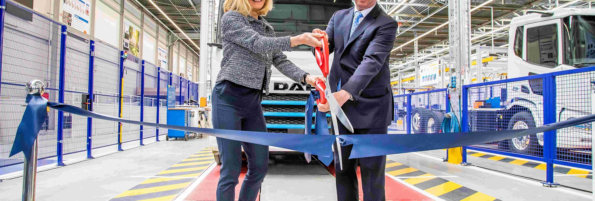 NEW DAF ELECTRIC TRUCK ASSEMBLY PLANT OFFICIALLY OPENED