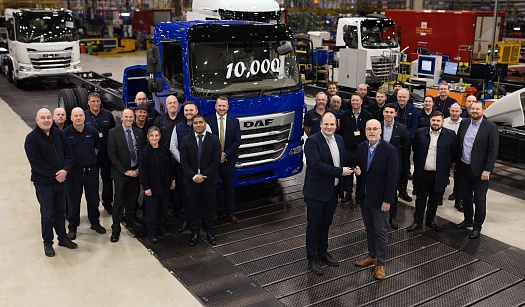 
	DAF REACHES MILESTONE OF 10,000 XB DISTRIBUTION TRUCKS