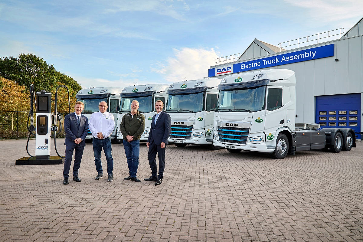 Arla Foods удосконалює свої перевезення за допомогою DAF XD Electric
