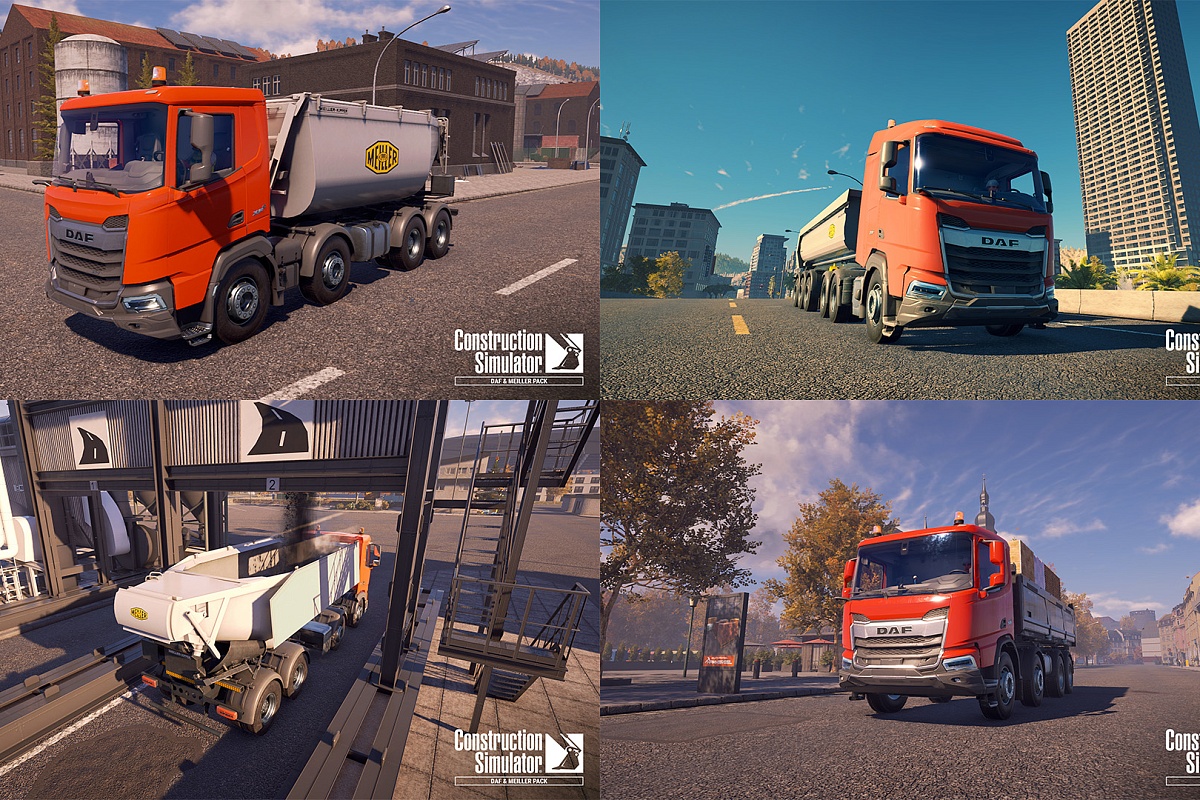 DAF ПРЕДСТАВЛЯЄ НОВУ ГРУ «CONSTRUCTION SIMULATOR»