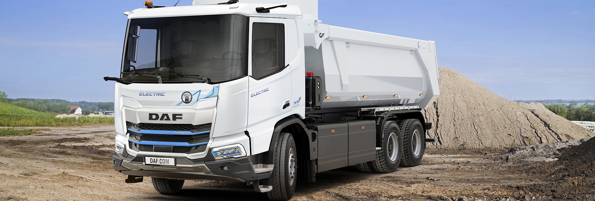 DAF розширює модельний ряд електричних вантажівок