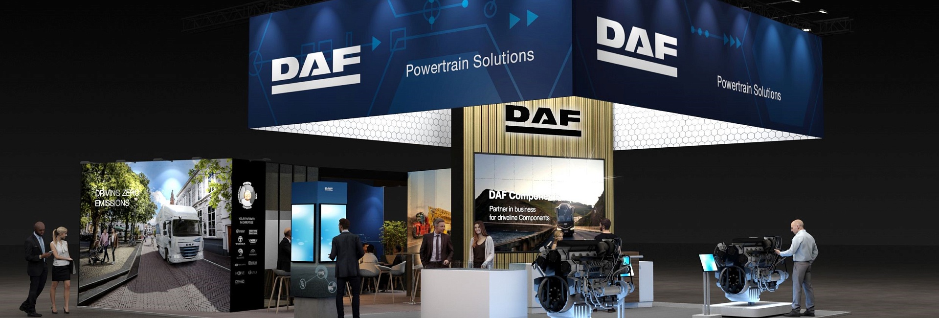 DAF COMPONENTS PRESENTS NEW POWERTRAINS FOR COACHES AND BUSES
