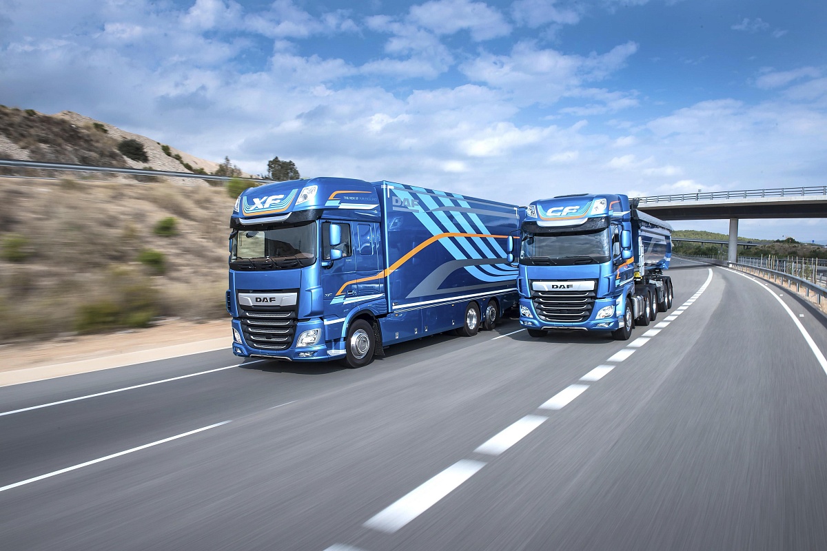 НОВІ DAF CF І XF: КРАЩІ ВАНТАЖНІ АВТОМОБІЛІ 2018 РОКУ В СЛОВЕНІЇ