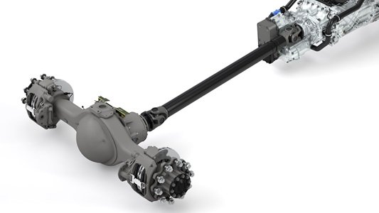 DAF rear axle