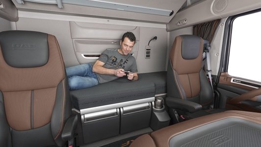 DAF The New CF and XF interior features